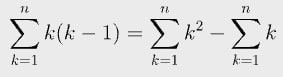 計算 1 * 2 + 2 * 3 +...+ (N - 1) * N 總和