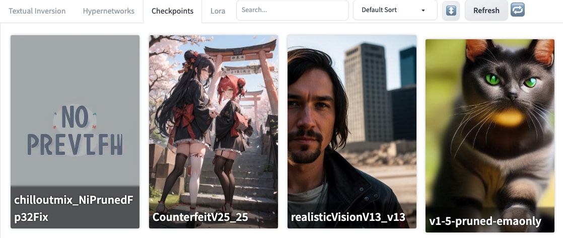 Stable Diffusion web UI 擴充功能 - Civitai Helper