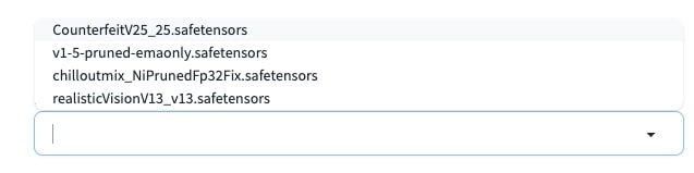 Only Show Models have no Info Only Show Models have no Info