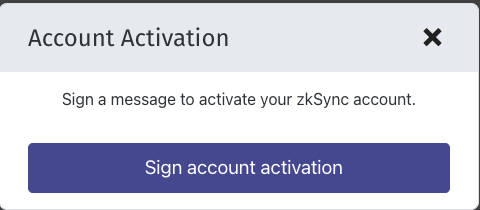 Account Activation