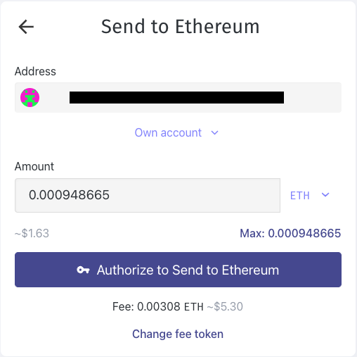 Bridge to Ethereum