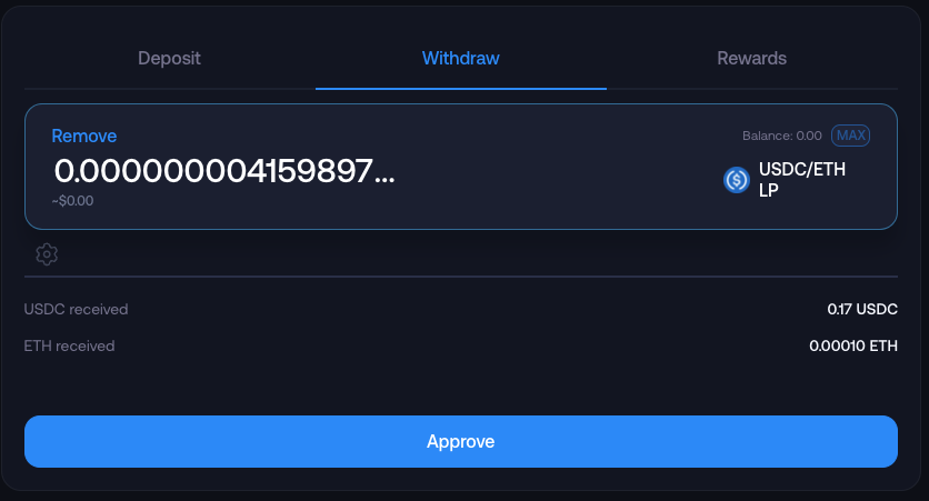 Mute.Switch Withdraw